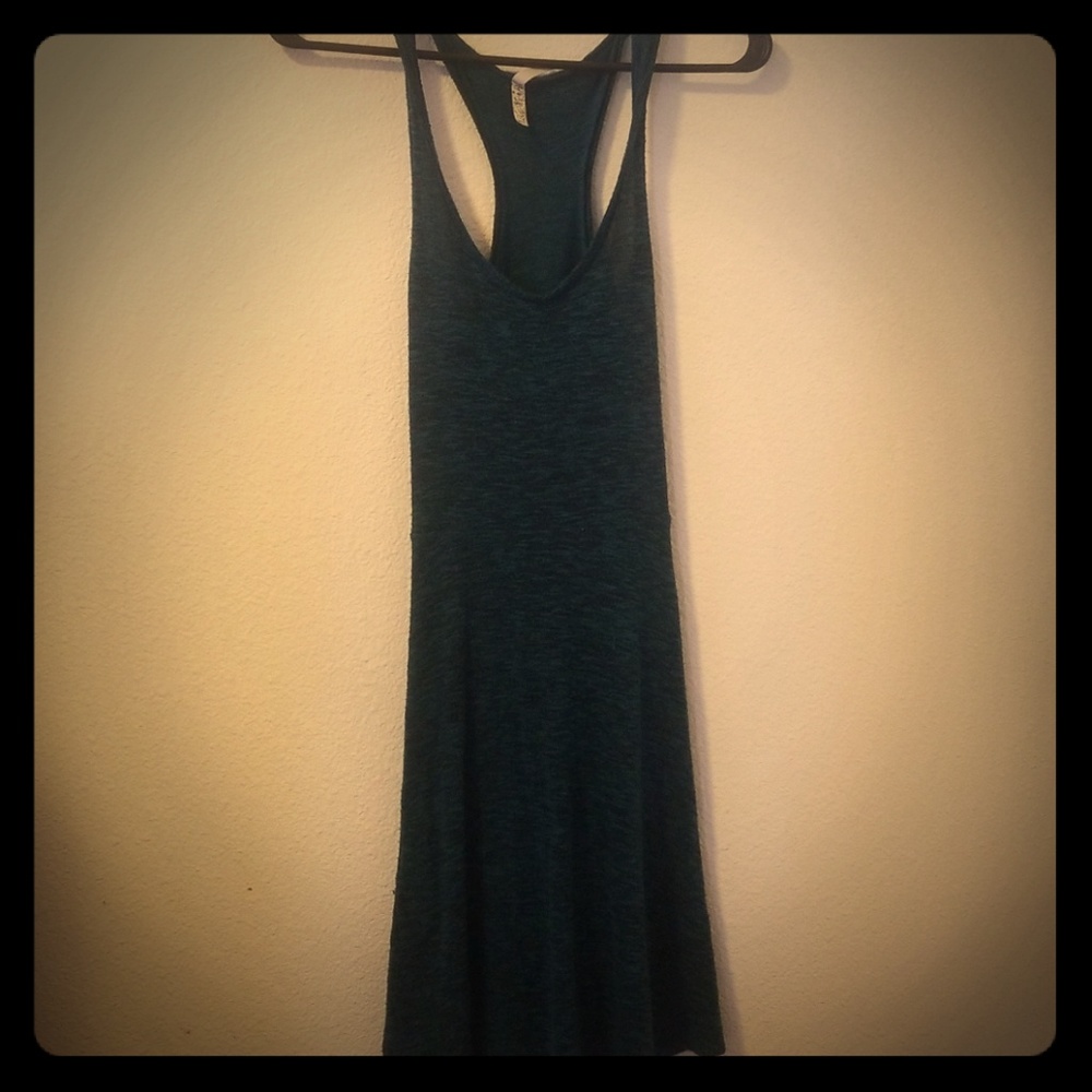 Green Slim Dress